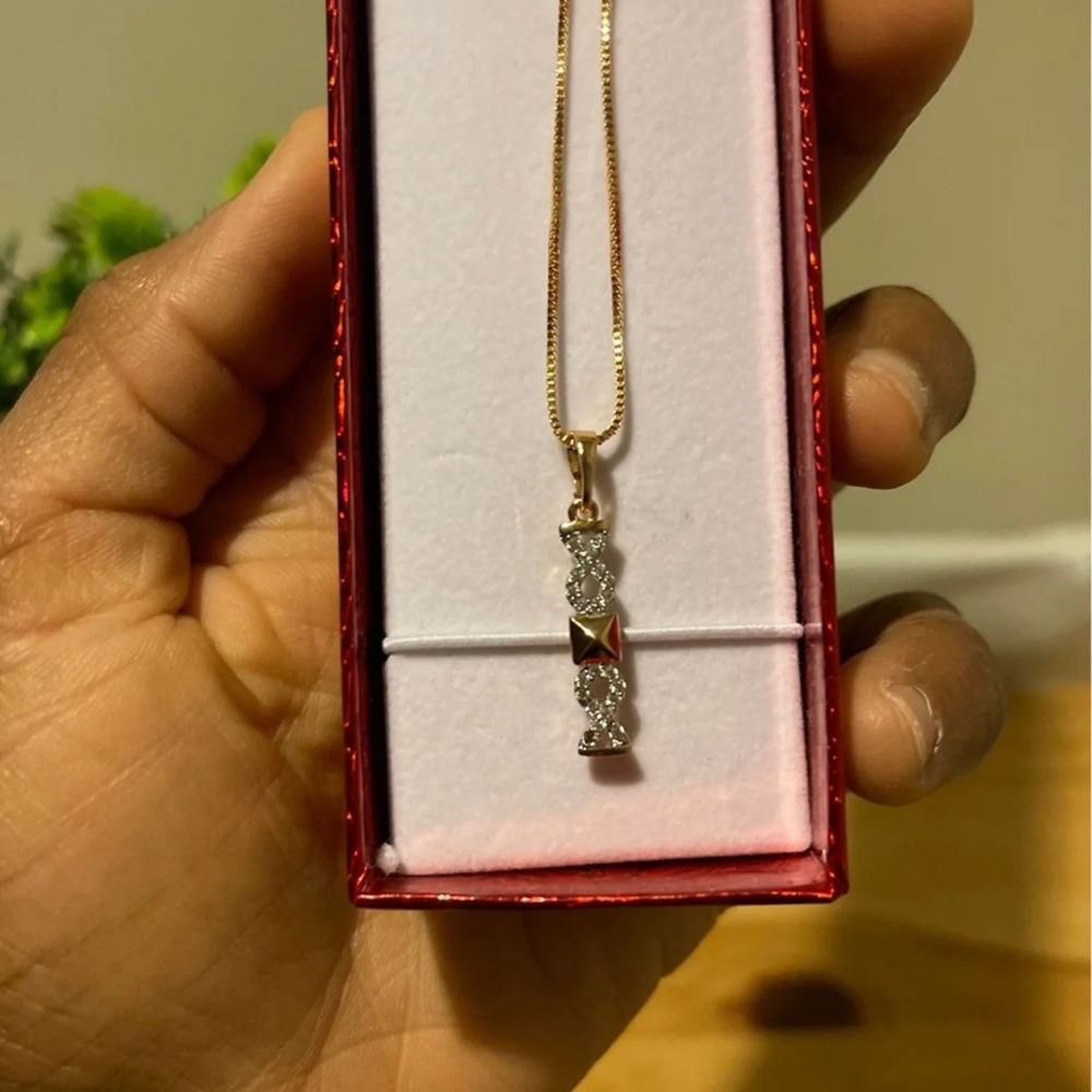 Gold-Tone 2-Piece Necklace and Earrings